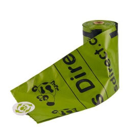 La poppa biodegradabile di PLA insacca l'uso del cane di animale domestico con il logo su ordinazione dell'erogatore disponibile