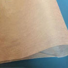 PVA Water Soluble Non Woven Fabric , Water Dissolving Paper Interlining Fabric