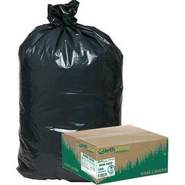 PLA nero concimabile/borse di immondizia di plastica biodegradabili che saldano a caldo tipo