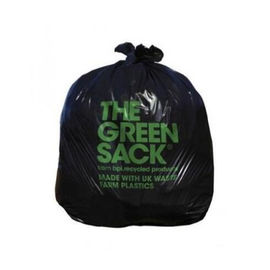 Materia plastica biodegradabile di PLA delle borse di immondizia di 100% fatta con il logo su ordinazione
