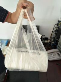 Borse per la spesa mediche biodegradabili al 100% solubili in acqua in plastica PVA personalizzate