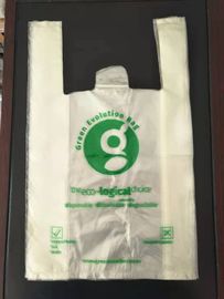 Borse per la spesa mediche biodegradabili al 100% solubili in acqua in plastica PVA personalizzate